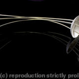 green and silver pin