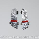 red orthodontic elastic studs