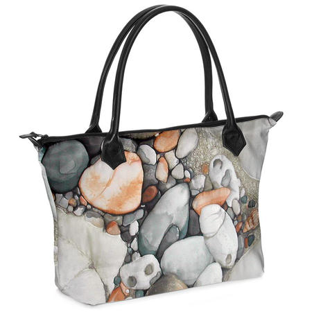 Zip Top Pebble  Bag