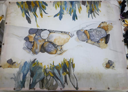 New Rock pool painting