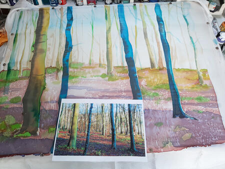 'Woodland Trail' beginings