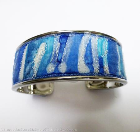 Blue Waves Bracelet (Narrow Band)