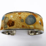 Beach Bracelet (narrow silver coloured metal)