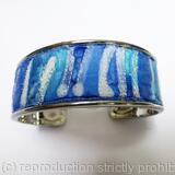 Blue Waves Bracelet (Narrow Band)