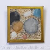 G103 Beach Pebble Brooch