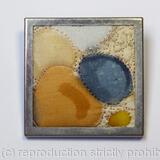 S102 Dark Pebble Brooch