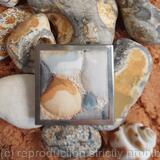 G104 Beach pebble Brooch 