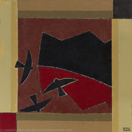 Headland With Three Birds/Pentir A Tri Aderyn 