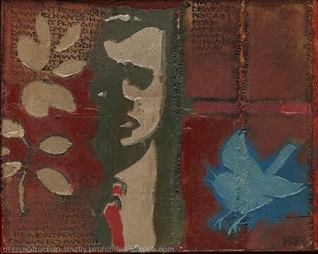 Dad With Blue Bird / Dad Ac Aderyn Glas