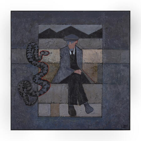 Taid With Snake / Taid A Neidr