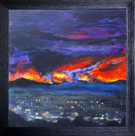 Black Summer 1 of Quadriptych