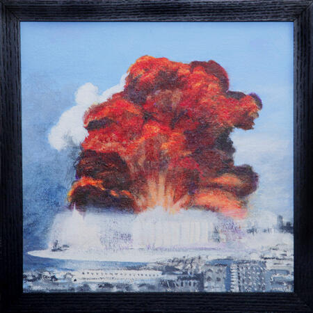 Deadly Detonation - 3 Quadriptych