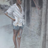 Boy by the Butchers - Uganda