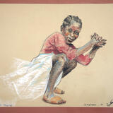 Girl Playing Cameroon