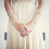 Silver Cuff with fresh water pearls