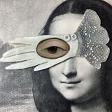 Lovers Eye Glove Brooch