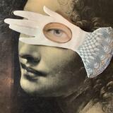 lovers Eye Glove Brooch