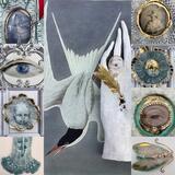 Lovers Eyes brooches and small sculptures