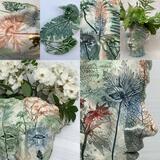 details of flower heads