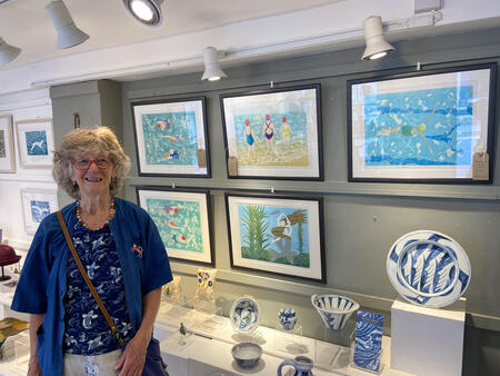 Drusilla Cole in Hay-On-Wye exhibition 2021