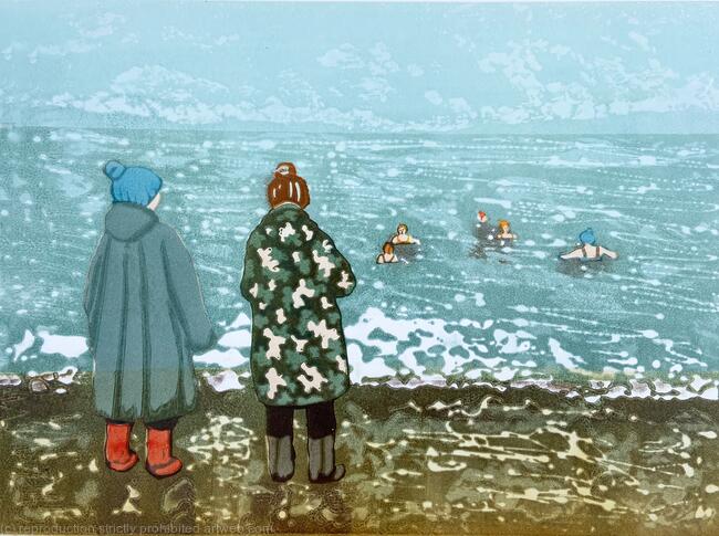 Standing on the Shore limited edition print