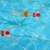 Two More in the Pool limited edition print