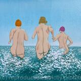 Skinny Dippers limited edition print