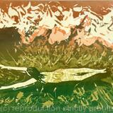 Swimming over the Stones limited edition print