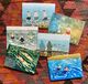 6 Greetings cards - Swimming