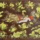 One Goes Wild Again original Linocut