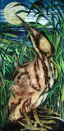 watching as the moon rolls out to sea,Minsmere