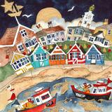 they followed the star home, presents piled high, Southwold-CARD