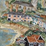 the fishes danced past old hut and crumbling church where old stories remain, Dunwich