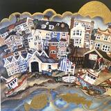 the fishes came to see the boats lying idle, Aldeburgh