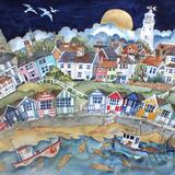 by bright cottage and towers two the chase begins, Southwold