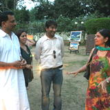 With Rudy Pratap Singh