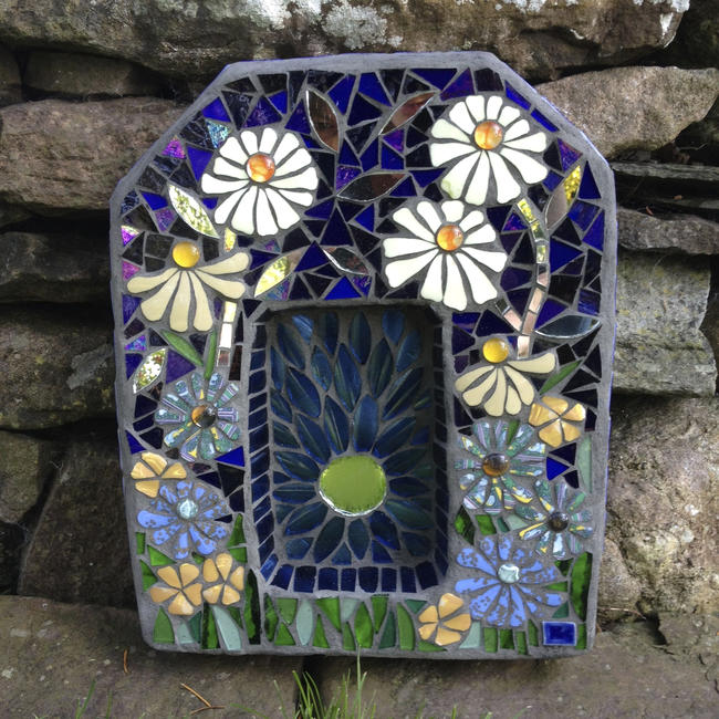 Garden Shrine or Alter Mosaic