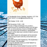 Drusilla Cole Linocut workshops at Bleddfa Centre