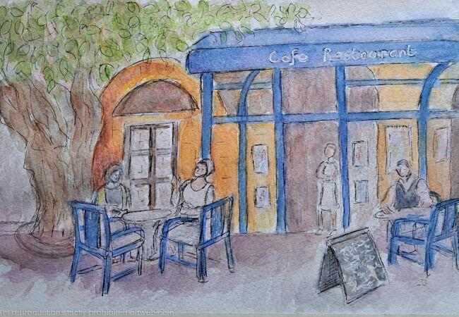 Café Scene