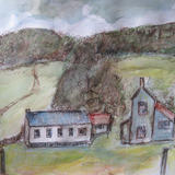 Salthouse In The Rain