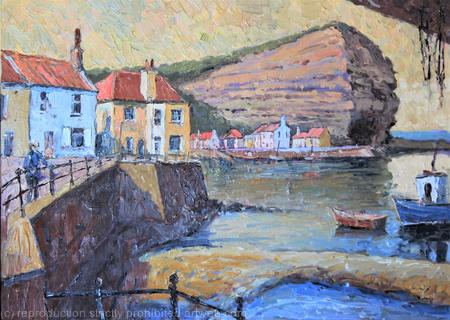 The Cob, Staithes, N. E. Yorkshire