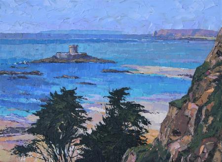 La Rocco  Tower, St. Ouen's Bay, Jersey