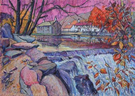 Chapel Stile Weir, Great Langdale, Cumbria