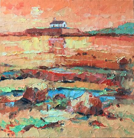 St. Cwyfan's Sunset, Aberffraw, Anglesey