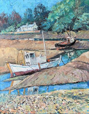 Two Boats & a Cottage, Red Wharf Bay