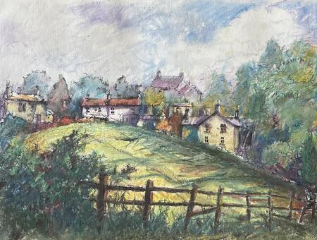 On the A470 by Bodnant Gardens, Conwy