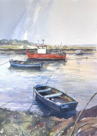 'The Holy',  Creek on the River Dee, Flintshire