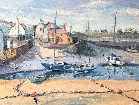 Retreating Tide, Cemaes Bay Harbour