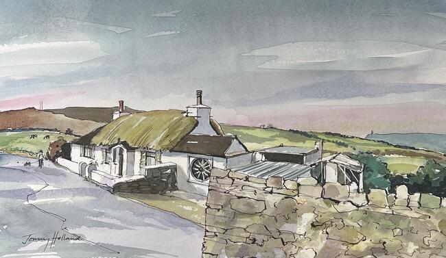 On the Road to Cregneish, Isle of Man