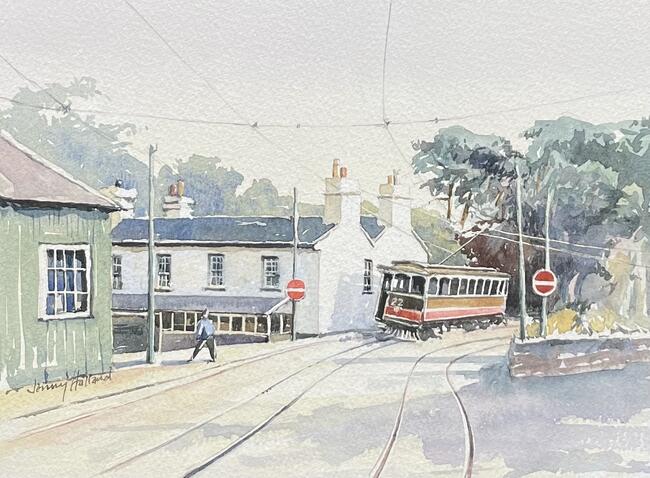 Laxey Tram Station, Isle of Man